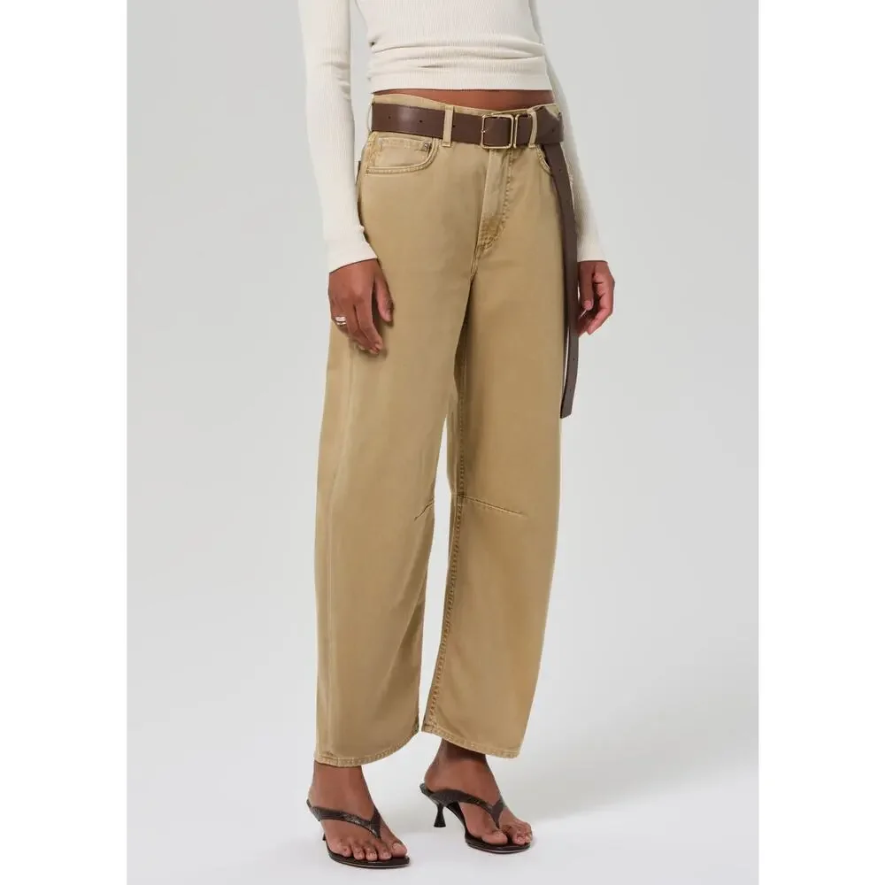 Citizens Of Humanity Tan Straight Leg Jeans - Picture 4 of 16
